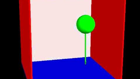 vpython ball in a box