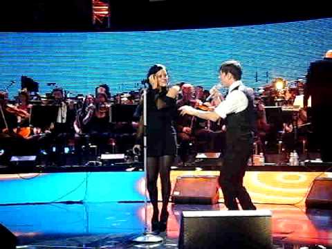 lilly allen and mark owen children in need rocks the royal albert hall