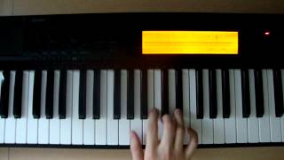 Video thumbnail of "Cm7 - Piano Chords - How To Play"