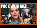 PACK MY TRAVELLING MAKEUP WITH ME & FINAL PREP! | AD | EmmasRectangle