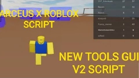 Roblox Script (new script Tools v2 Gui) Works IN Arceus X and any executor #games #gaming #gameplay