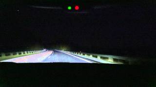 [4k] Audi S8 Matrix LED in action, highway usage
