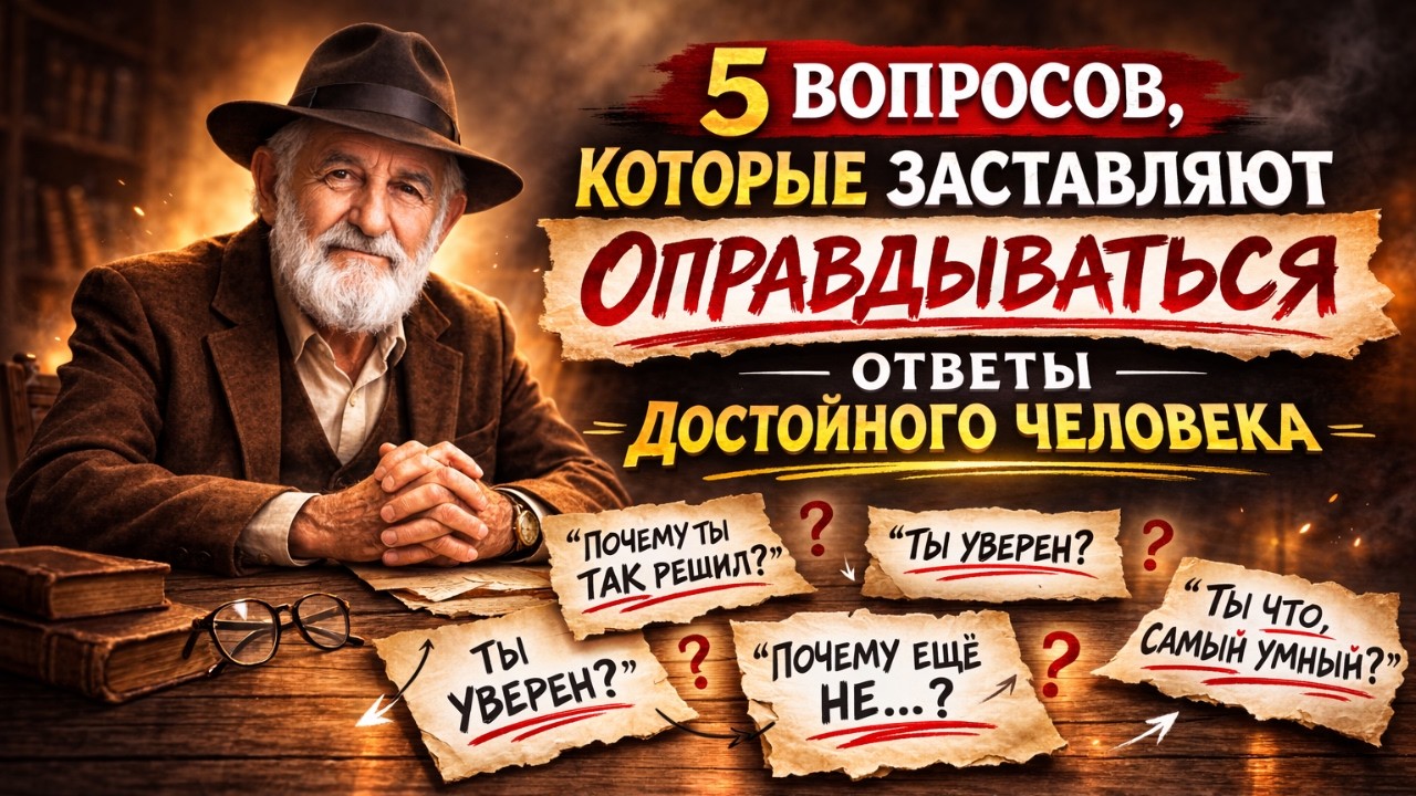 Ответы достойного человека: как не стать виноватым в разговоре
