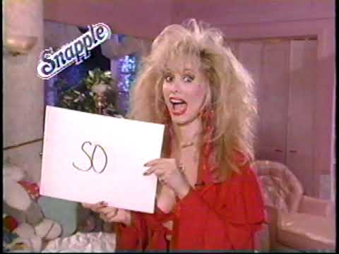 Rhonda Shear Snapple spots