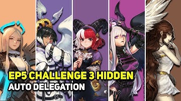 克魯賽德戰記 크루세이더퀘스트 Crusaders Quest - EP5 Challenge 3 Hidden - Fredrick Sfera Francesca Sylunis Noa