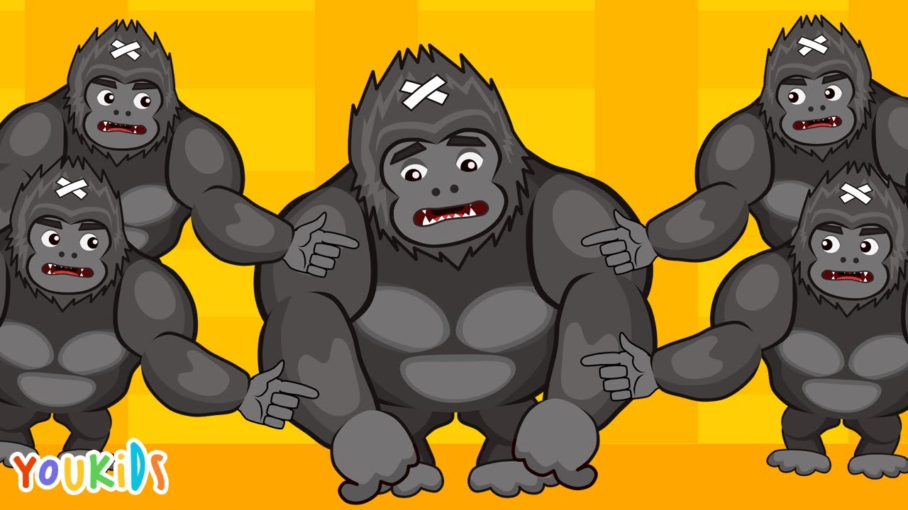 5 Little Monkeys Jumping on the Bed