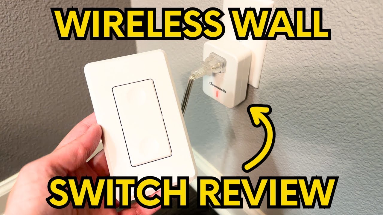 Remote Control Outlet Wireless Light Switch Power Plug #Review