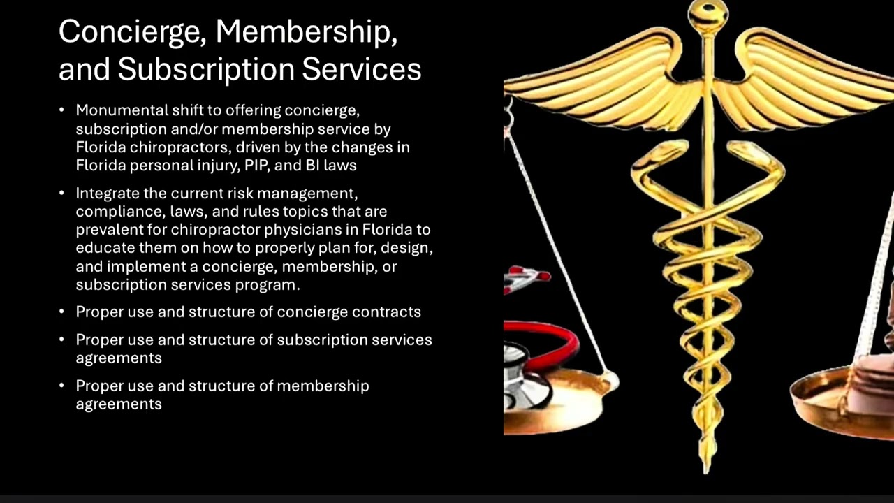 CHIROPRACTORS - Concierge, Membership, and Subscription Services