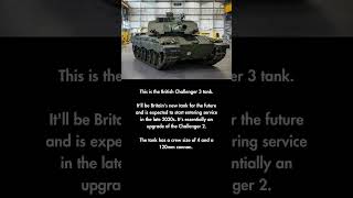 This is the Challenger 3 tank