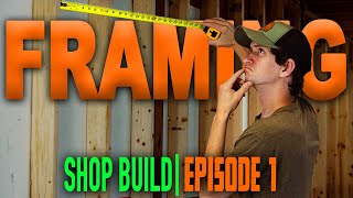 Do This Before Framing a Shop or Pole Barn- Shop Build Ep.1