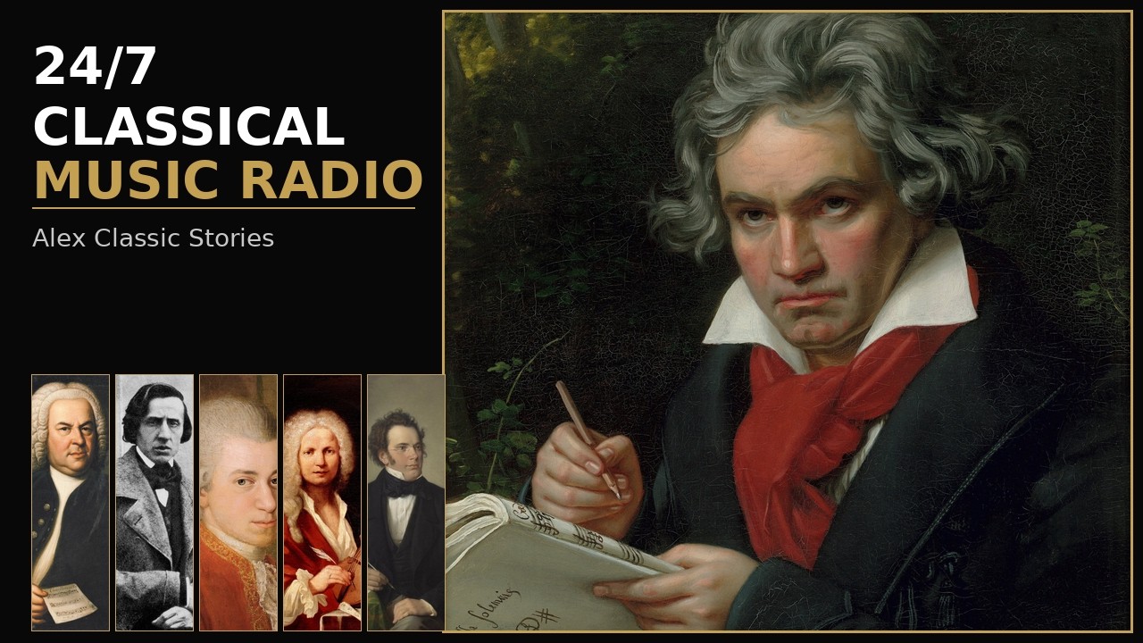 Classical Music 24/7 🟢 LIVE Radio — Bach, Beethoven, Chopin