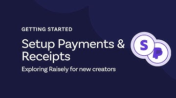 Setting Up Payments & Receipts