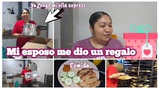 ✅ compre mi olla express // así cure la olla express 😃 // esto me regaló mi esposo 🥰