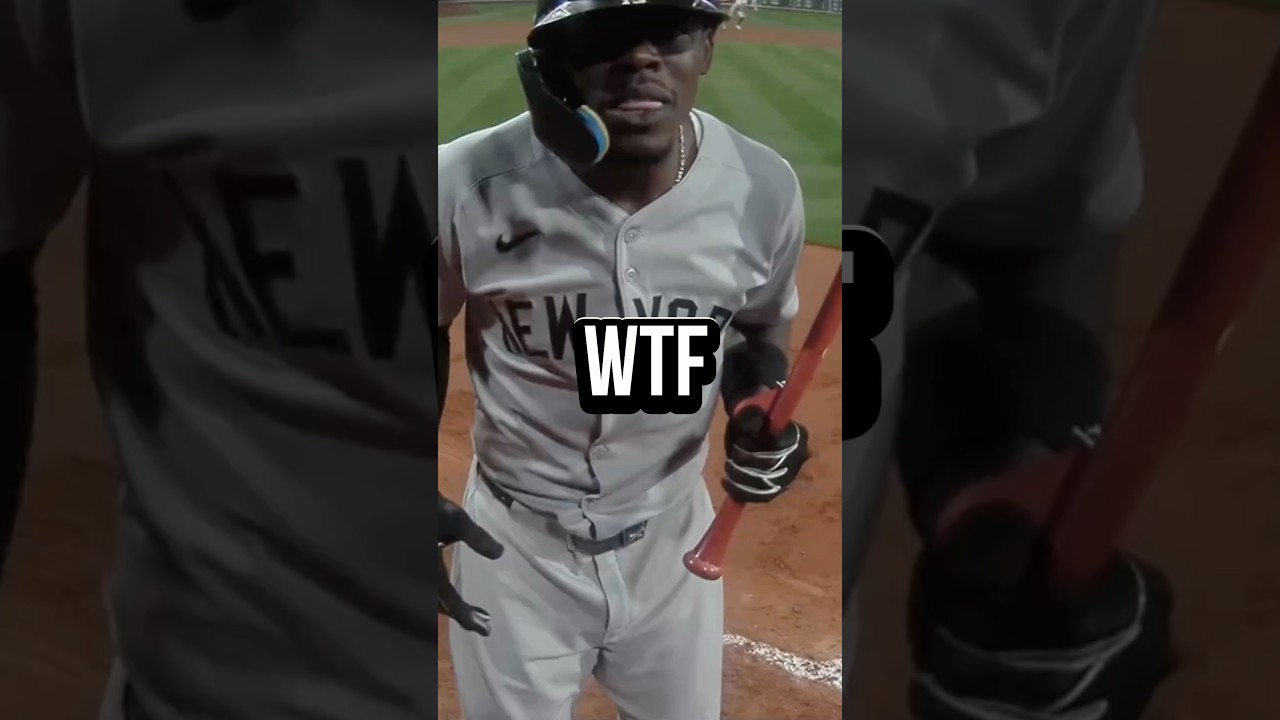 Jazz Chisholm wasn’t happy with this call 🤣 UmpCam is undefeated