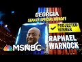 Warnock Wins Georgia Senate Election, NBC News Projects | MSNBC