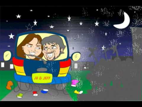 DESENHO ANIMADO PARA CASAMENTO COM CARICATURA