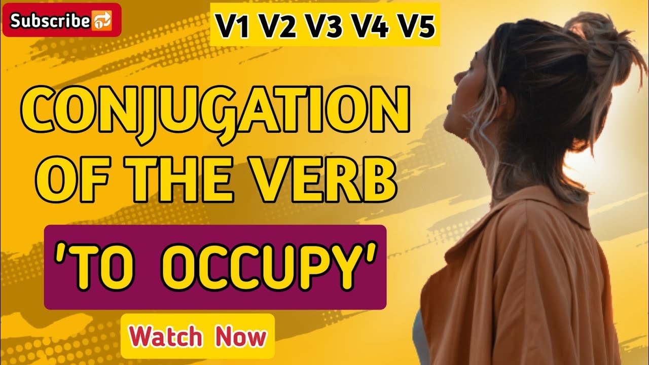 Occupy Past And Past Participle Form V1 V2 V3 V4 V5 Form of Occupy