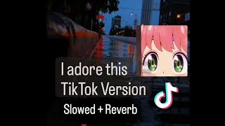 I Adore this, TikTok song (slowed Reverb)
