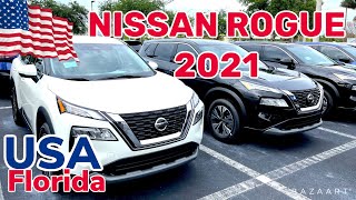 США Цены Сколько стоит новый Автомобиль NISSAN ROGUE 2021 в Америке