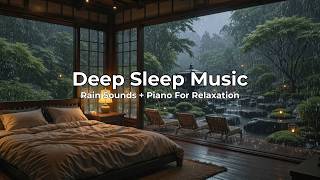 🌧️ Rain and Soft Piano for Healing Sleep | Relaxing Music for Deep Rest (No Ads) screenshot 5
