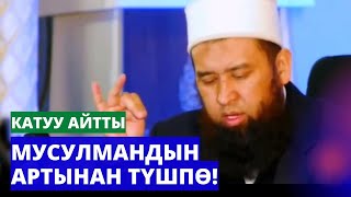 Максатбек ажы катуу айтты • Мусулмандын айыбын издеп артынан түшпө!