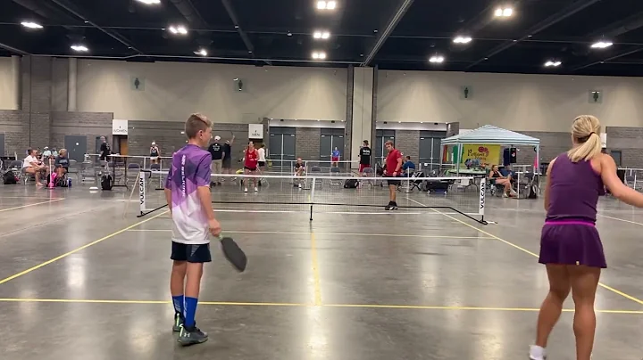 RaNay Riffe & Lucas Riffe vs. Becky Warr & Kim Han...