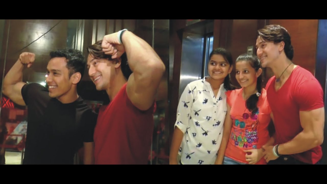 Tiger Shroff Visited Cinemax to see live public reaction for his film Heropanthi