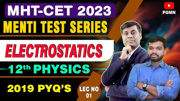 Electrostatics 2019 PYQ