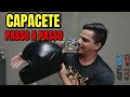 IMERSÃO DE CAPACETE - PASSO A PASSO - PINTURA HIDROGRÁFICA