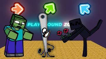 FNF Character Test | Gameplay VS Playground | Herobrine Reborn 2.5 (Minecraft) | Pibby | FNF Mods