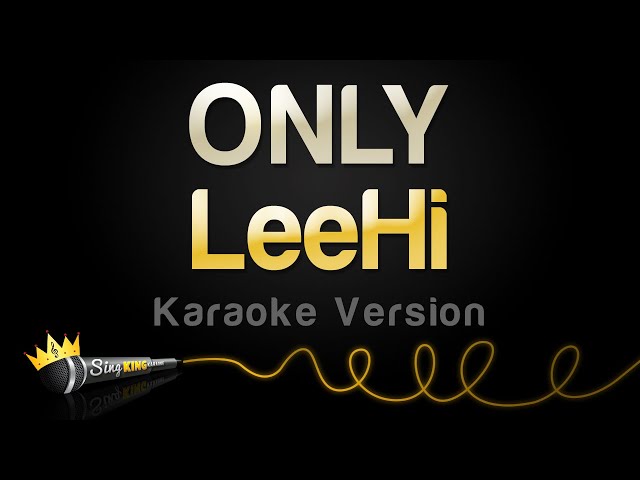 LeeHi - ONLY (Karaoke Version) class=