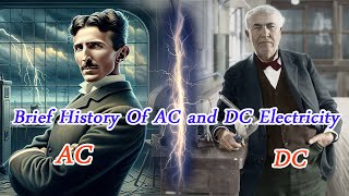 Brief History Of AC and DC Electricity - Nikola Tesla VS Thomas Edison