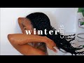 Winter Natural Hair Routine 2022 | Deep Curl Hydration, New Curl Styling Technique, Trimming *RELAX