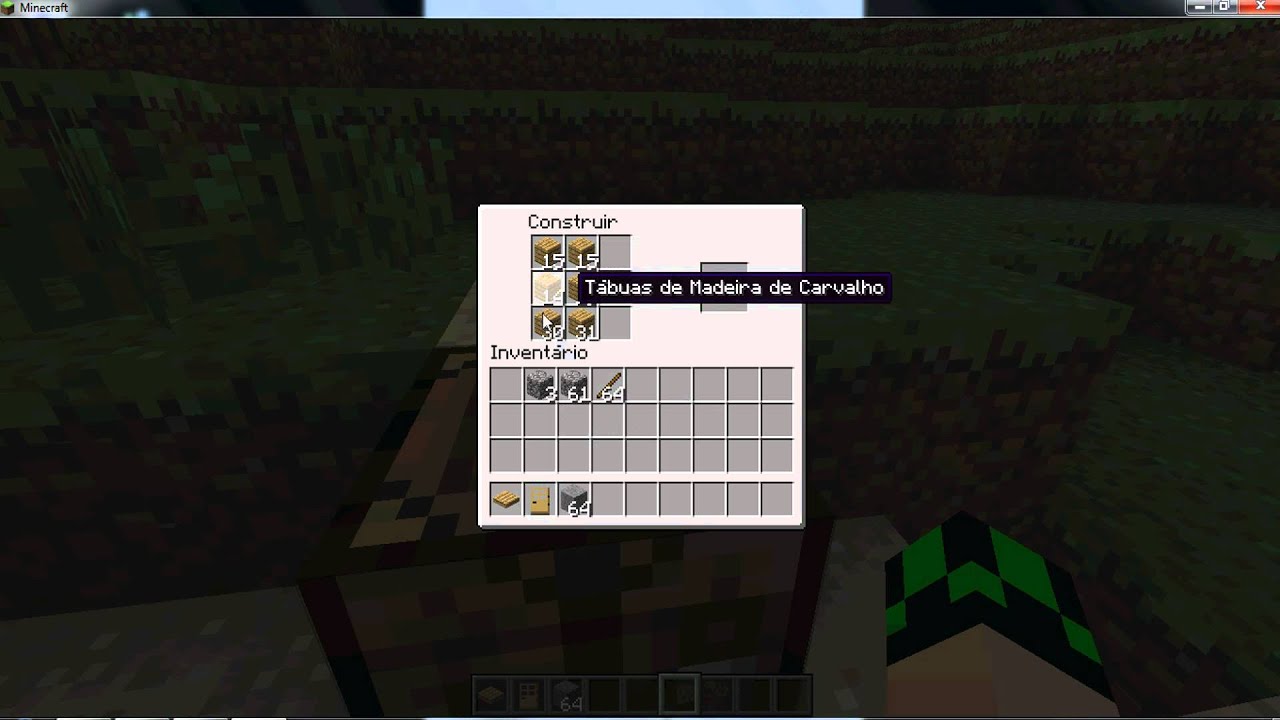 Como Fazer Placa De Pressao No Minecraft