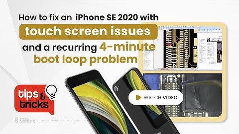 Fixing iPhone SE 2020 Touch Issue and 4-Minute Boot-Loop | (Tips and Tricks #54)