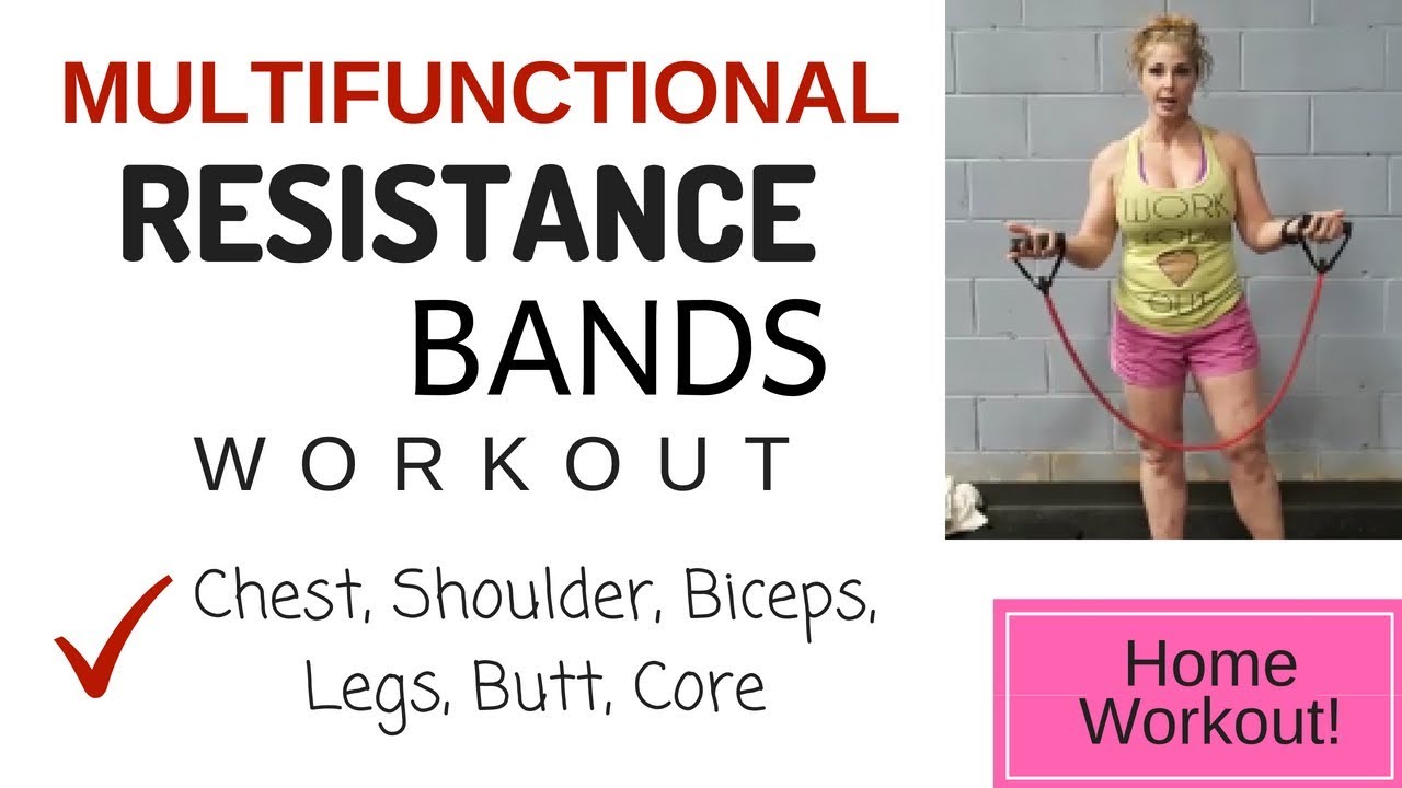 30 Minute Full Chest Workout Resistance Bands for Gym