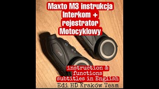 Interkom Maxto M3 - instrukcja i funkcje (M3S)