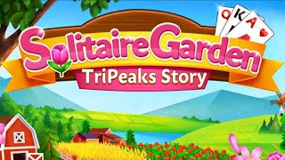Solitaire Garden TriPeak Story (Gameplay Android) screenshot 1