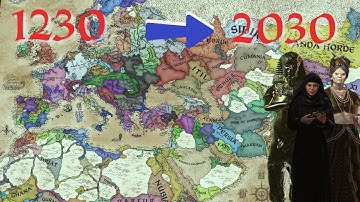 Crusader Kings 3 Time lapse: Princes of Darkness