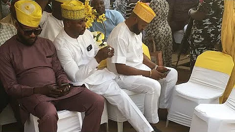 Sheik AJANI bello Mc oluomo koko Zaria @Alhaja tope House warming