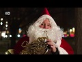 Santa takes the Sarah&#39;s Music Horn Challenge