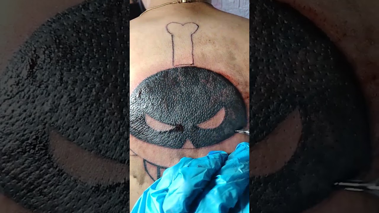 Whitebeard Pirate Logo || 1st Tattoo Timelapse