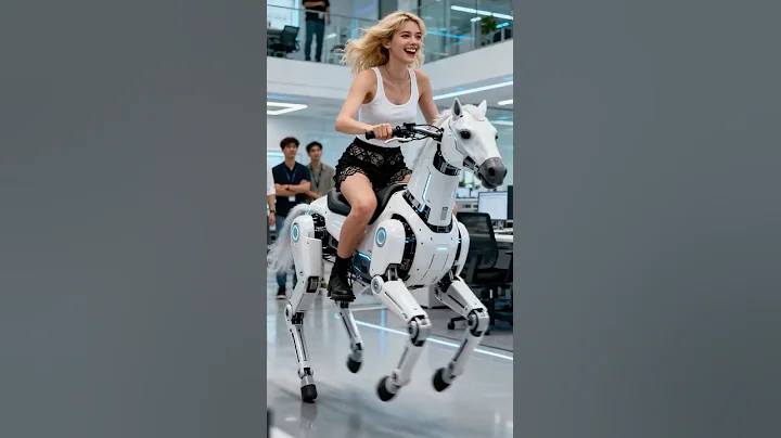 2025 Robot Expo Quadruped Robot Driving Test. #robot #humanoid #robotics #quadrupedrobot