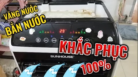 QUẠT HƠI NƯỚC BỊ PHUN NƯỚC CHẢY NƯỚC | QUẠT HƠI NƯỚC SUNHOUSE | DEAL CUC CU