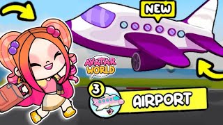 WOW! NEW AIRPORT ✈️ NEW LOCATION UNLOCK IT IN AVATAR WORLD PAZU HACK