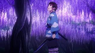 1 Hour of Demon Slayer Ambience  鬼滅の刃  Ambient Music for Study and Meditation  The Wisteria