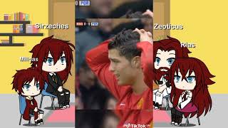 La familia de rias-venelana reaccionan  a issei as cr7 #anime #gremory #dxd