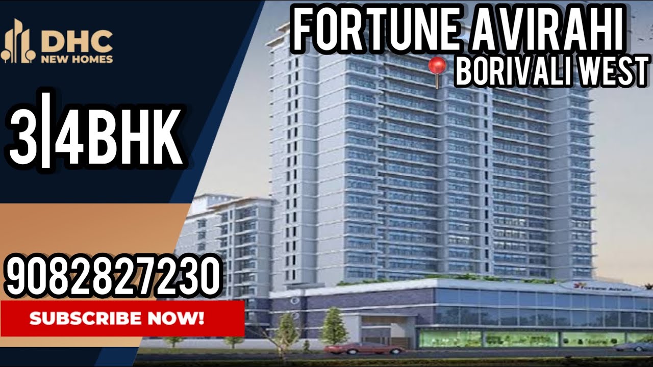 Fortune Avirahi Borivali |Spacious 2bhk 3bhk in borivali | 