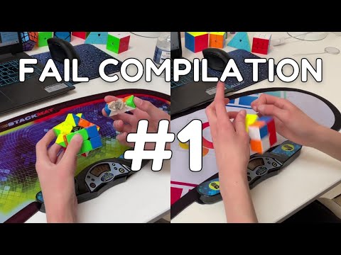 RUBIK’S CUBE FAIL COMPILATION #1