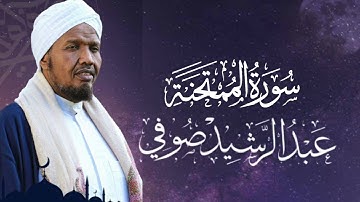 Sheikh Abdul Rashid Ali Sufi Surah Al-Mumtahanah(سورة الممتحنة) - فضيلة الشيخ عبد الرشید شيخ صوفي
